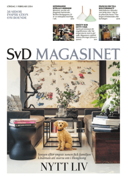 PDF- Reportage i SvD Magasinet