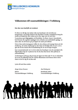 Kursutbud HT2014 och VT2015 - Söderslättsgymnasiet | Trelleborgs