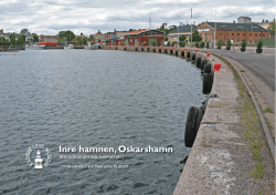 1 BeByggelsehistorisk rapport. oskarshamns stad. inre hamnen