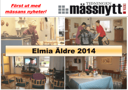 Elmia Äldre 2014 - Division By Zero AB