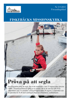 Nr 3 2011 - Svenska Missionskyrkan