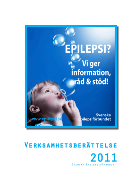 2011! - Svenska Epilepsiförbundet