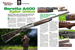 Beretta A400 Xplor Unico