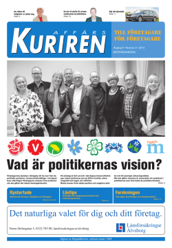Nummer 3 2014 - Affarskuriren.se