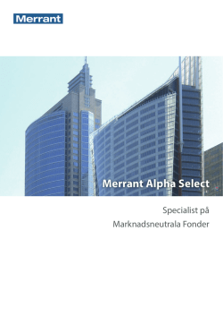 Merrant Alpha Select