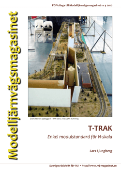 T-TRAK, modulstandard för N-skala