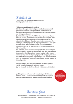Prislista_Bjornbergsfabrik 2011.pdf