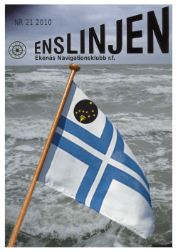 Enslinjen 2010 - Ekenäs Navigationsklubb rf