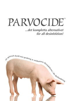Parvocide broschyr PDF