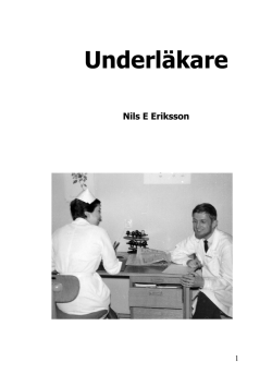 Underläkare - Nils Erikssons hemsida