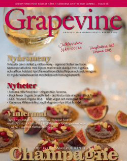 Nr 8 2014 - Grapevine