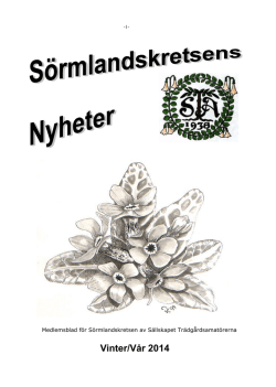 Kretstidning Vinter vår 2014 (pdf-fil)