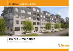 Bo bra – må bättre