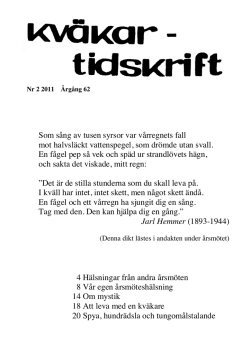 Som sång av tusen syrsor var vårregnets fall mot halvsläckt