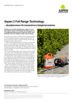 Aspen 2 Full Range Technology