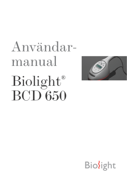 M12031_BIO 005 Biolight Manual_SV_A5_2013-08