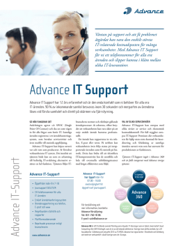 Läs mer om Advance IT-support