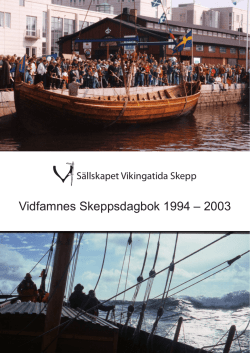 skeppsdagbok master - Sällskapet Vikingatida Skepp
