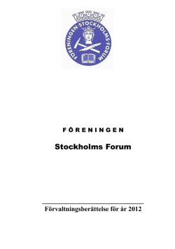 Stockholms Forum