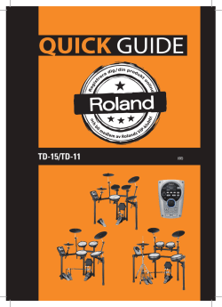 TD-11 Svensk Quick Guide