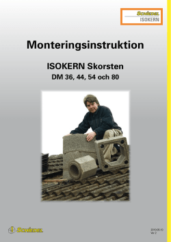 Schiedel Isokern monteringsanvisning (pdf)