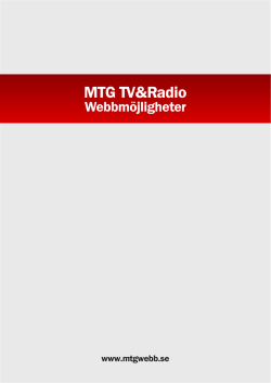 MTG TV &Radio