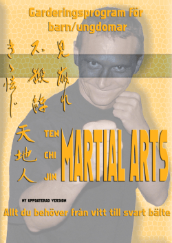 gradprog vuxna 2008 - Ten Chi Jin Karate & TEN CHI JIN FIGHTING