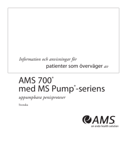 AMS 700® med MS Pump®