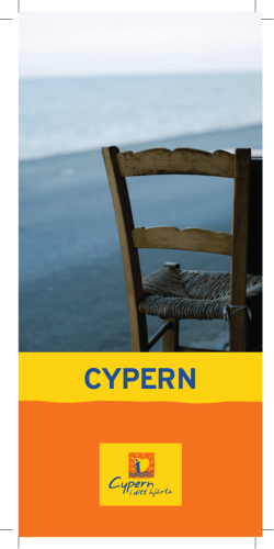 CYPERN - Cyprus Tourism Organisation