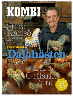 Svenskast: - Kombispel