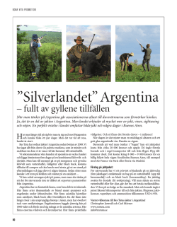 Silverlandet” Argentina