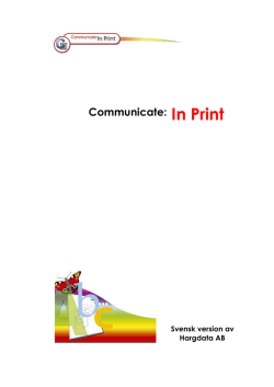 In Print