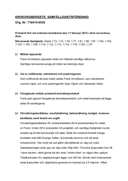 Prot_arsmote 2015.pdf - Krokviksbergets samfällighetsförening