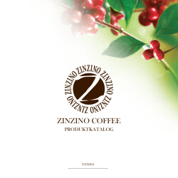 Zinzino Coffee Product Catalogue