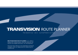 ROUTE PLANNER
