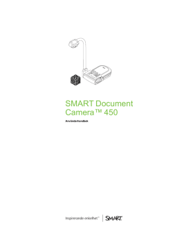 SMART Document Camera 450 user`s guide