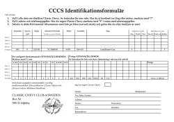 CCCS Identifikationsformulär Sida 1