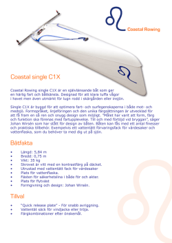 Coastal Single C1X - Press (pdf)