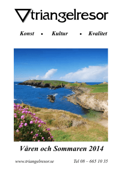 Våren och Sommaren 2014