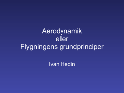 Aerodynamik eller Flygningens grundprinciper