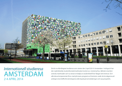 Studentbostäder i Amsterdam