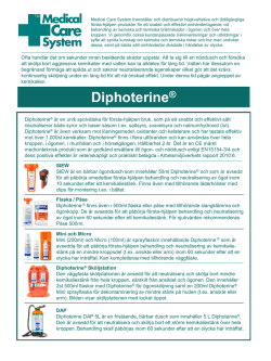 Diphoterine® - Medical Care