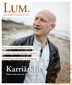 LUM 4 – 2013 - Lunds universitet