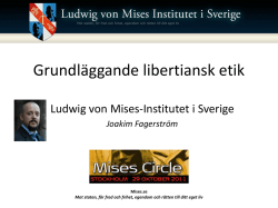 Presentation - Ludwig von Mises
