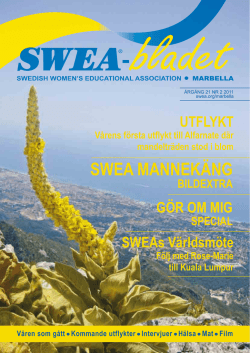 SWEA Bladet Nr 2 2011