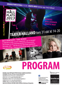 1 - Teater Halland