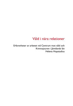 2014-4 Hopstadius - Regionförbundet Jämtlands län