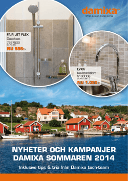 Nyheter och KampaNjer Damixa sommareN 2014