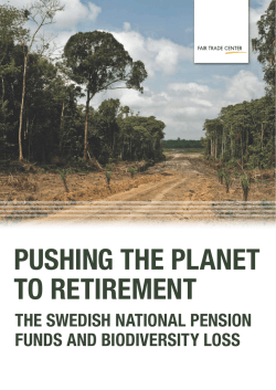 pushing the planet to retirement