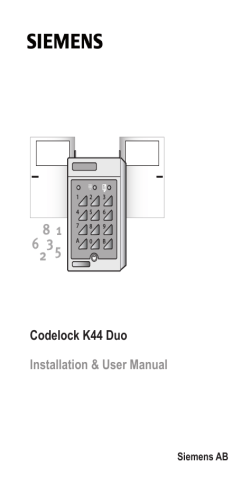 K44 Duo Manual